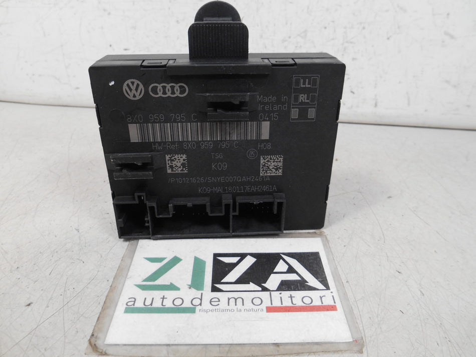 Centralina Porta Posteriore Sinistra = Destra Audi Q3 8U 2017 8X0959795C