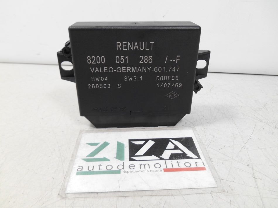 Centralina PDC Sensori di Parcheggio Renault Vel Satis 2003 8200051286