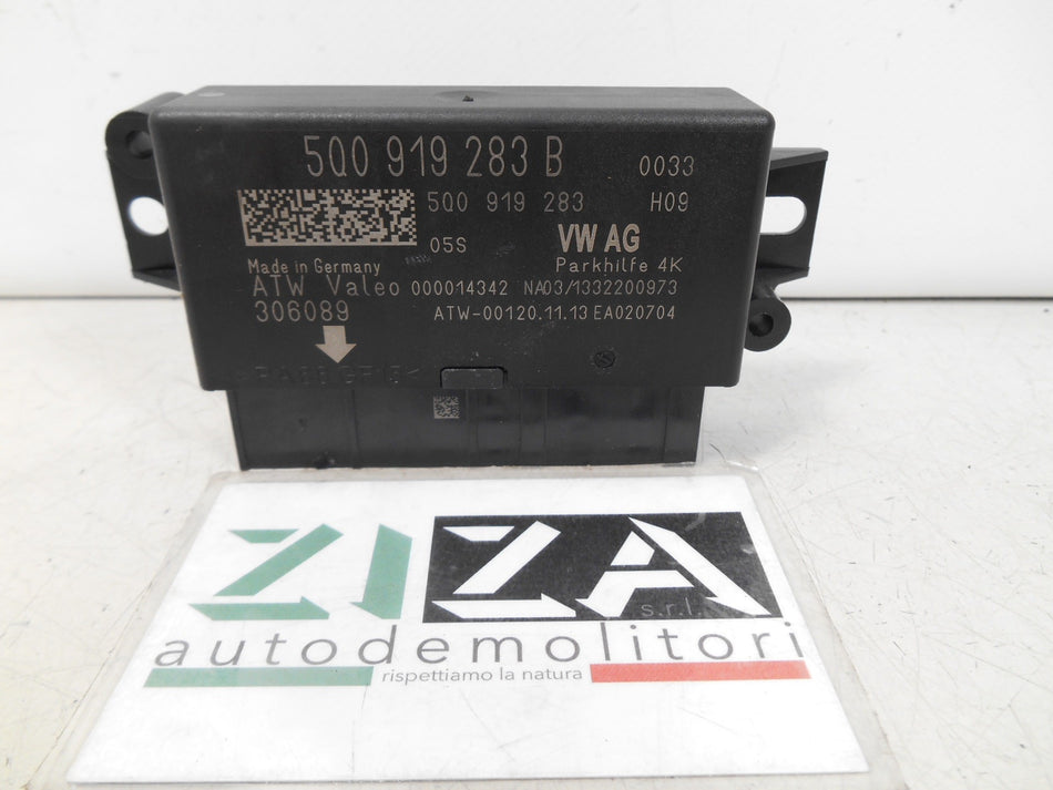 Centralina Sensori di Parcheggio Audi A3 8V 2014 5Q0919283B