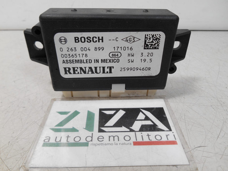 Centralina Sensori di Parcheggio Renault Kadjar 2017 259909460R 0263004899
