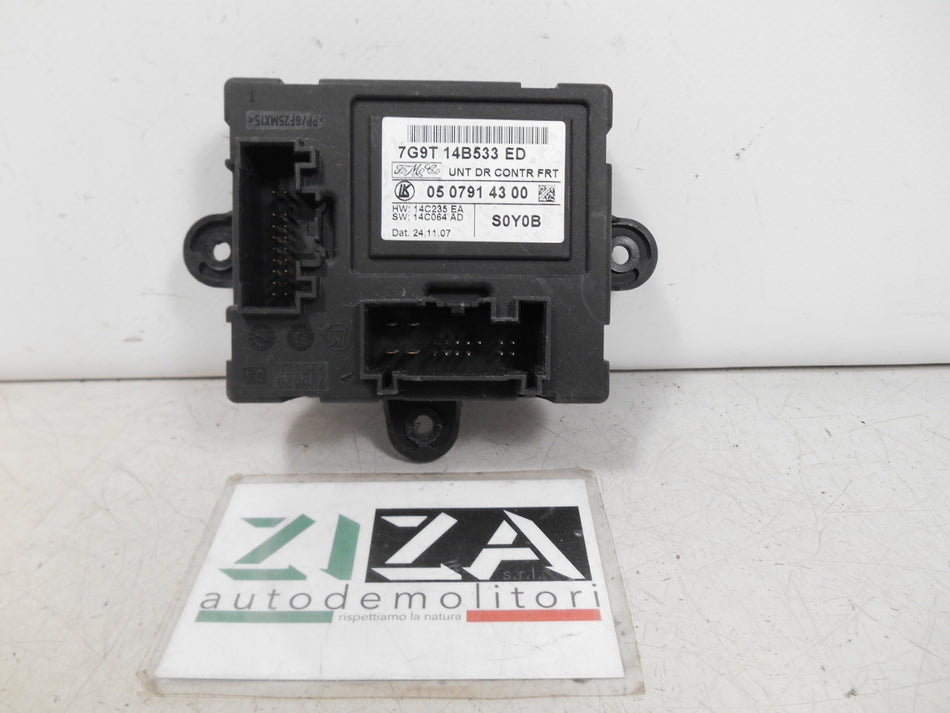 Centralina Porta Anteriore Ford Mondeo III 2008 7G9T-14B533-ED