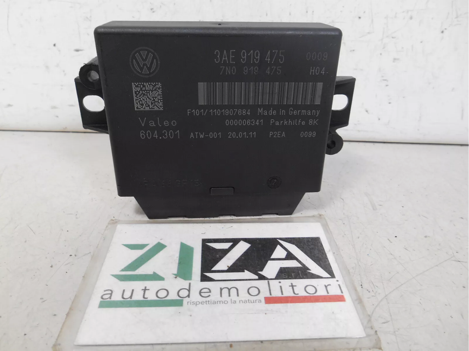 Centralina Sensori di Parcheggio VW Passat B7 2011 3AE919475 7N0919475