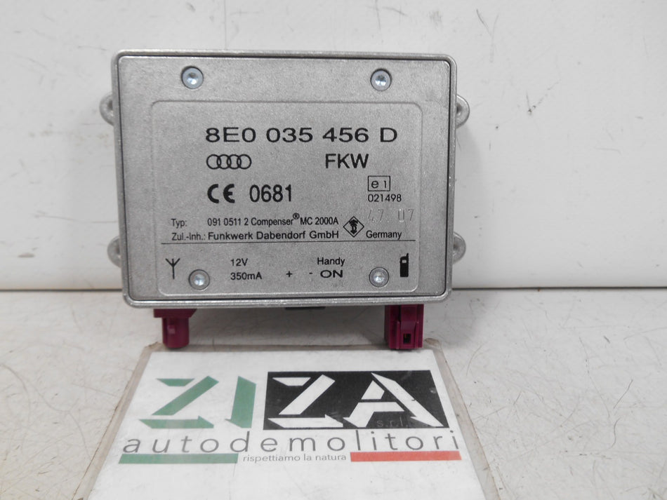 Centralina Antenna Audi A4 B8 2008 8E0035456D