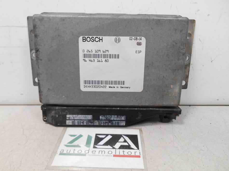 Centralina ESP Peugeot 607 2.2 4HX 2002 9646316180 0265109629