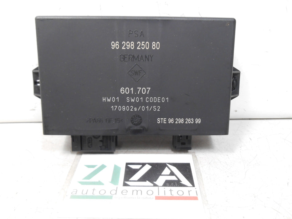 Centralina PDC Sensori di Parcheggio Peugeot 607 2002 9629825080
