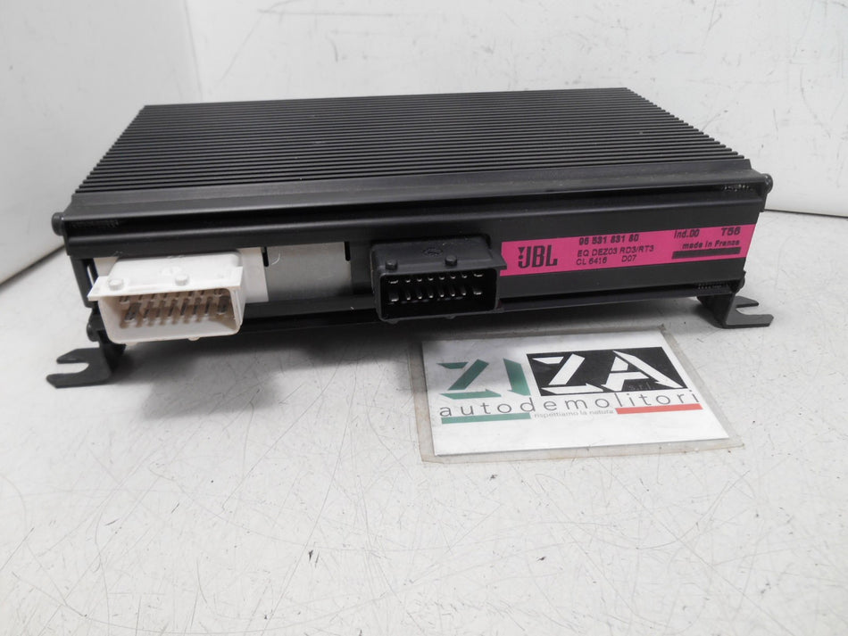 Centralina Amplificatore Peugeot 307 CC 2007 9653183180