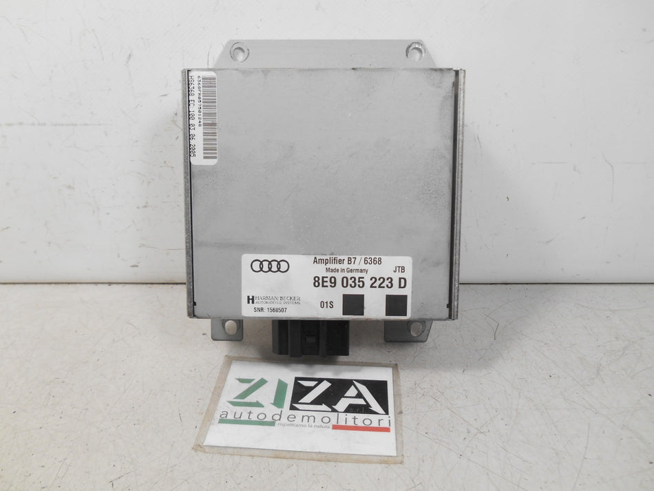 Centralina Autoradio Audi A4 B7 SW 2005 8E9035223D