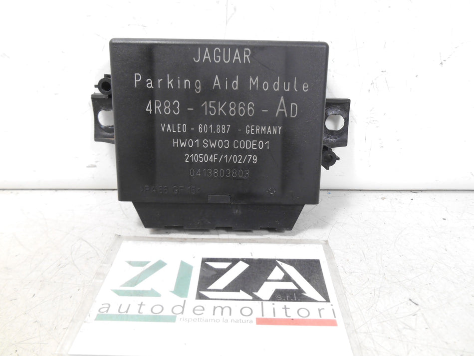 Centralina Sensori di Parcheggio Jaguar S-Type X204 2004 4R83-15K866-AD