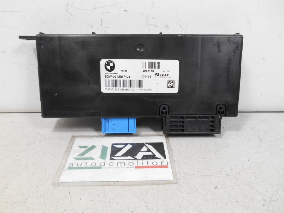 Centralina Gateway ZGW-02 Mid Plus BMW X3 F25 2015 61.35-9232163