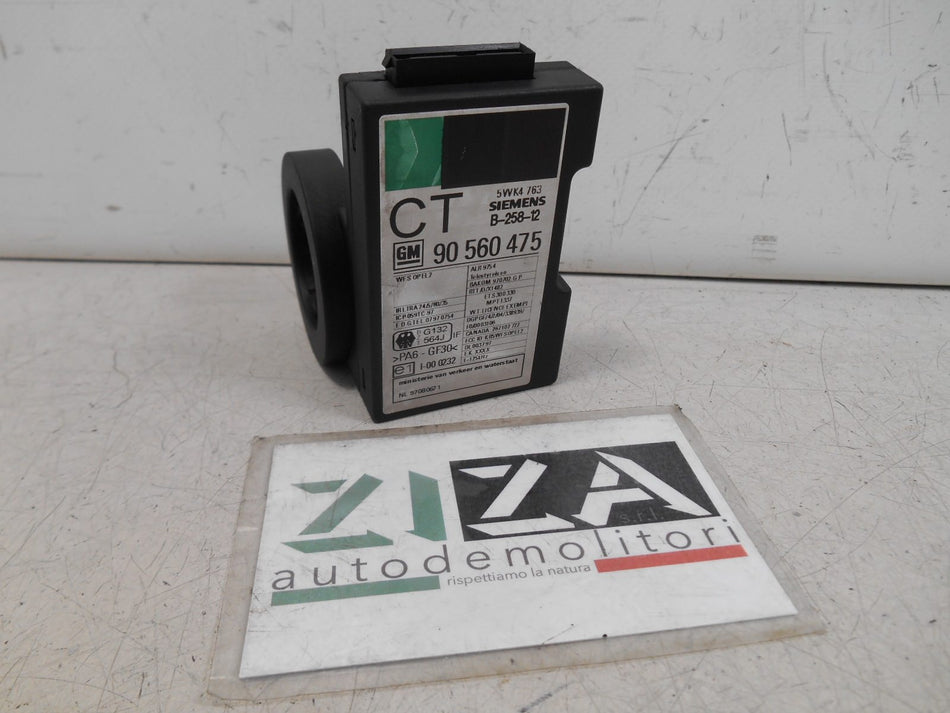 Centralina Immobilizer Opel Astra G 1.7 50kw 68cv X17DTL 1998 90560475