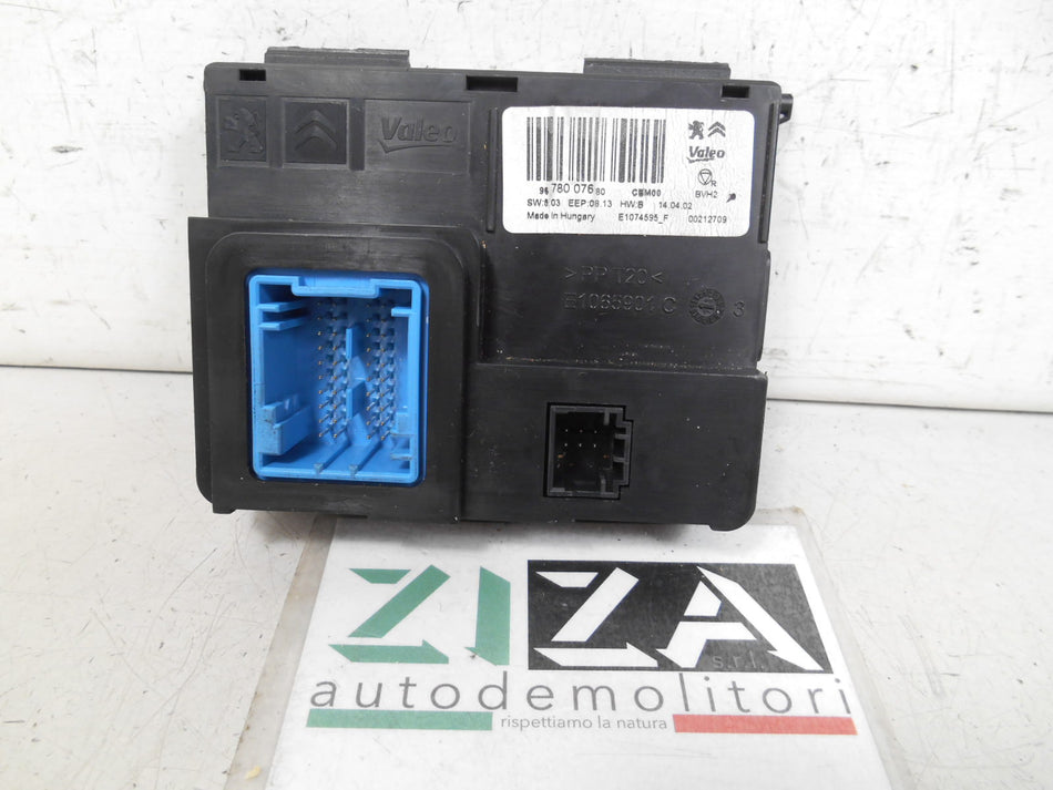 Centralina Climatizzatore Citroen C4 Picasso II 2014 9678007680