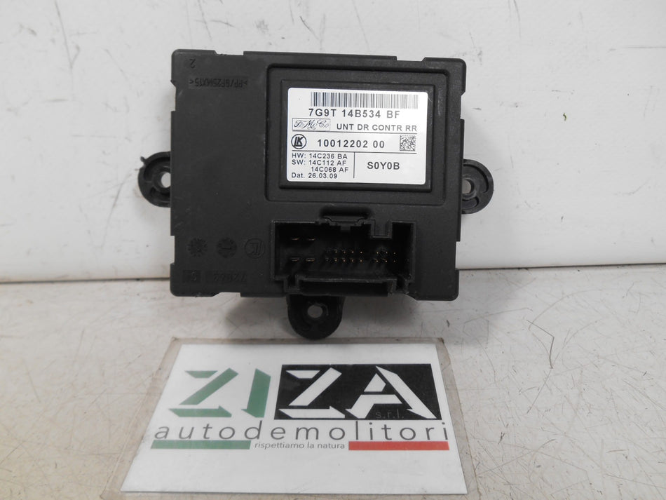 Centralina Porta Posteriore Destra Volvo XC60 2009 7G9T-14B534-BF