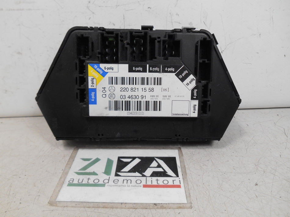 Centralina Porta Posteriore Sinistra Mercedes S320 W220 2001 2208211558