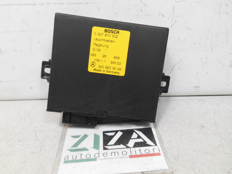 Centralina Regolazione Luci Mercedes S320 W220 2001 2208203026