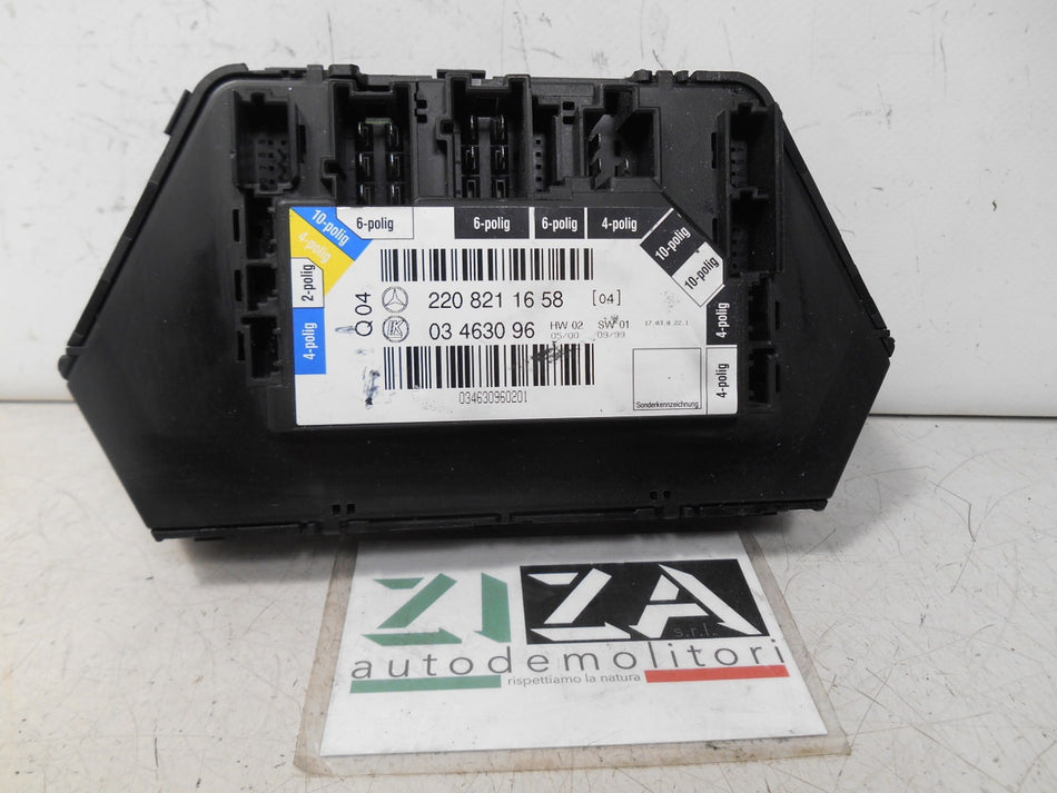 Centralina Porta Posteriore Destra Mercedes S320 W220 2001 2208211658