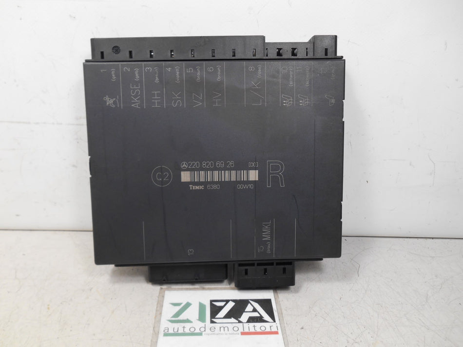 Centralina Sedile Anteriore Destro Mercedes S320 W220 2001 2208206926