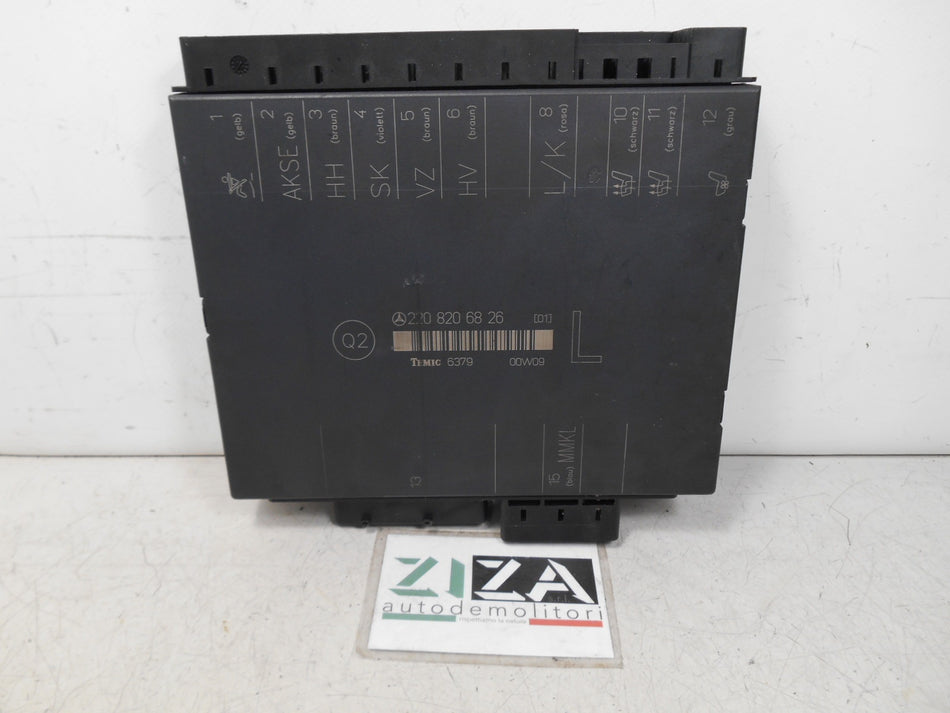 Centralina Sedile Anteriore Sinistro Mercedes S320 W220 2001 2208206826