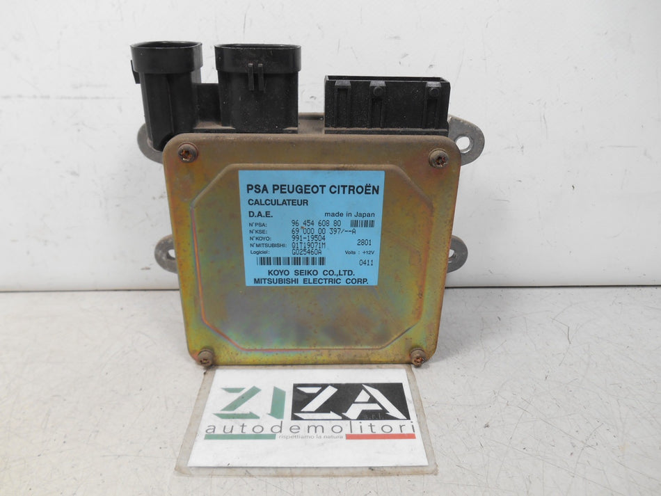 Centralina Servosterzo Citroen C3 I 1.4 50kw 8HX 2002 9645460880