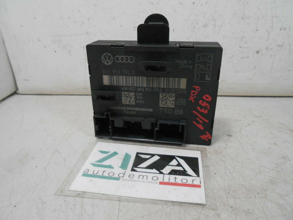 Centralina Porta Posteriore Destra Audi A4 B8 2009 8K0959794A 8K0959795A