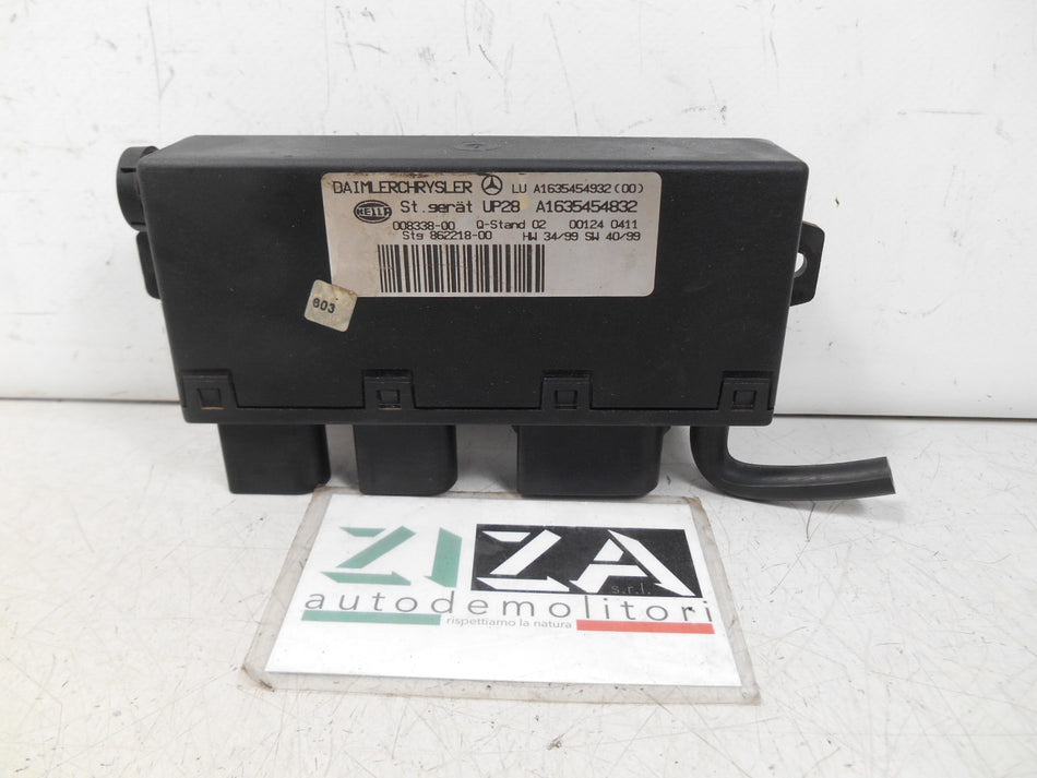 Centralina Pompa a Vuoto Mercedes ML W163 2000 A1635454832