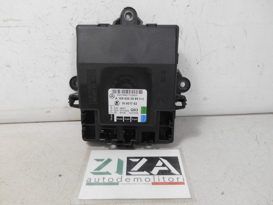 Centralina Porta Anteriore Sinistra Mercedes W169 W245 B180 2008 A1698202985