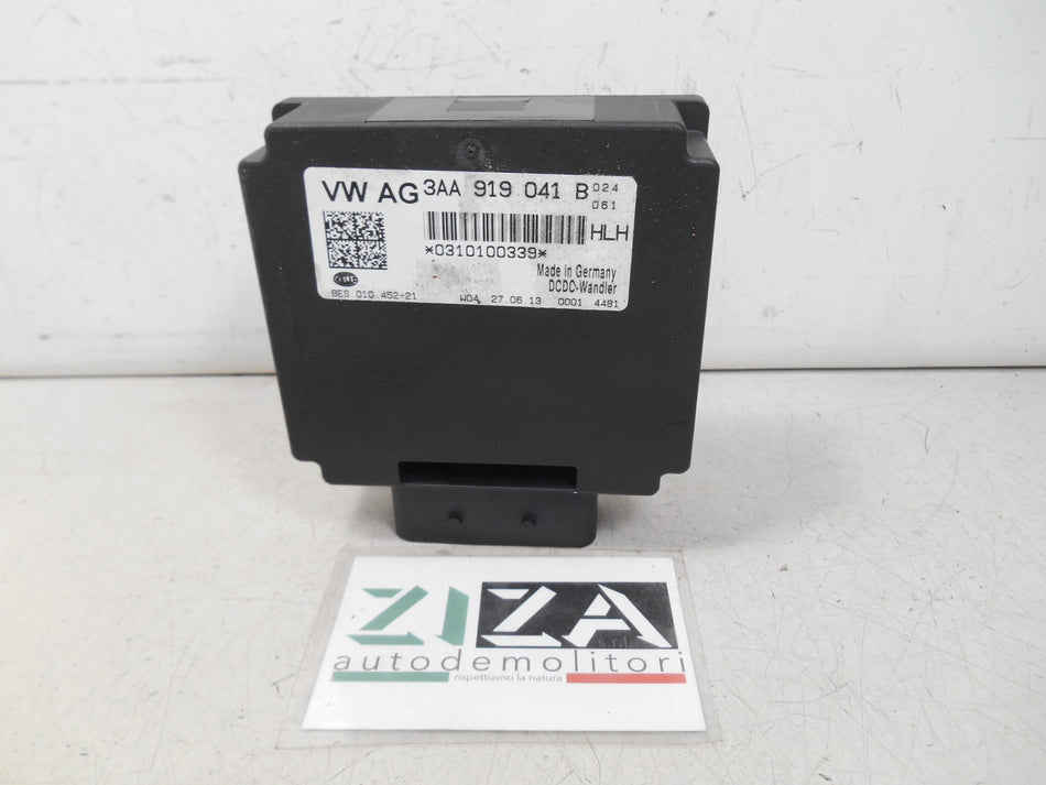 Centralina Start & Stop VW Eco Up! 1.0 MPI Met 50kw 68cv CPG 2013 3AA919041B
