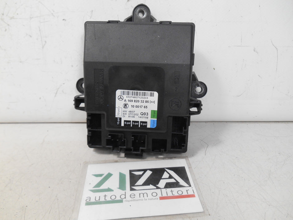Centralina Porta Posteriore Destra Mercedes W169 W245 B180 2008 A1698203285