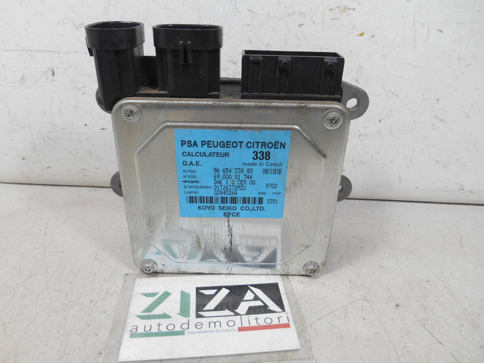 Centralina Servosterzo Citroen C3 I Res 2010 9665433880