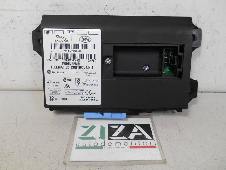 Centralina Controllo Telematico Range Rover Sport L494 2016 DPLA-70718-NV