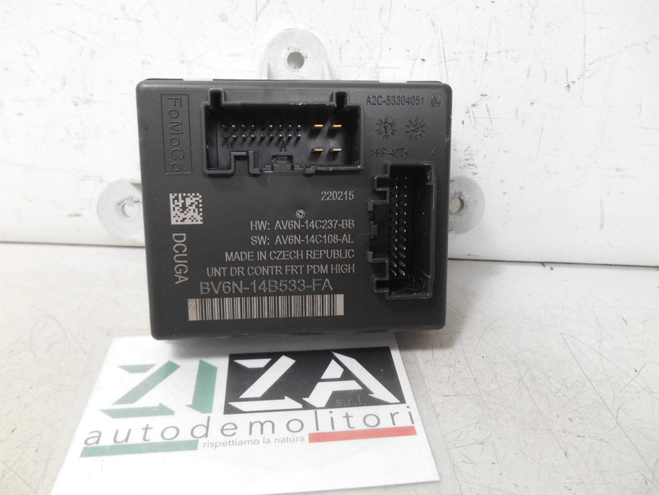Centralina Porta Anteriore Destra Ford Focus III 2015 BV6N-14B533-FA