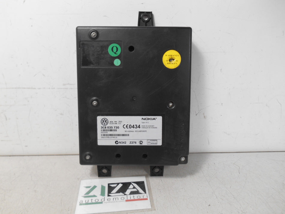 Centralina Bluetooth VW Touareg I 2009 3C8035730 SW:2800 HW:012