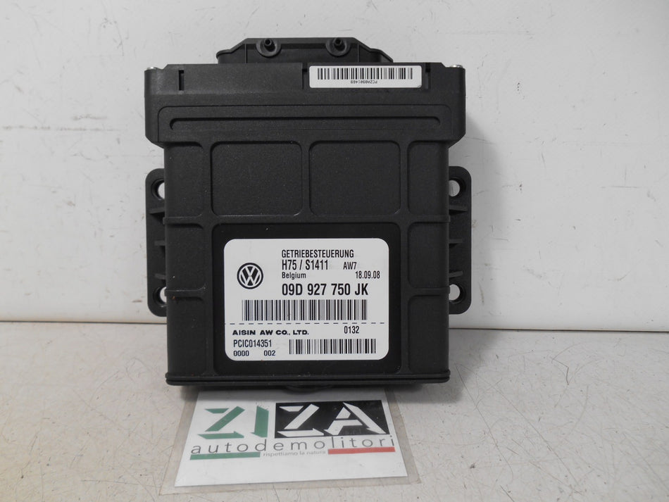 Centralina Cambio Automatico VW Touareg I 2009 09D927750JK H75 / S1411