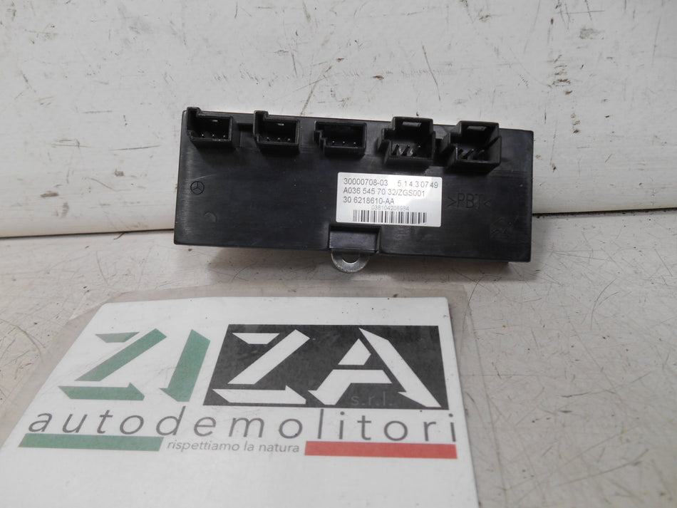 Centralina Comandi al Volante Mercedes W211 E220 2008 A0365457032