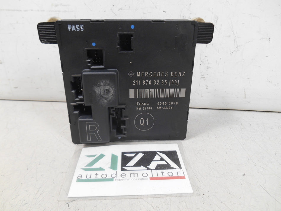 Centralina Porta Posteriore Destra Mercedes W211 E220 2008 2118703285