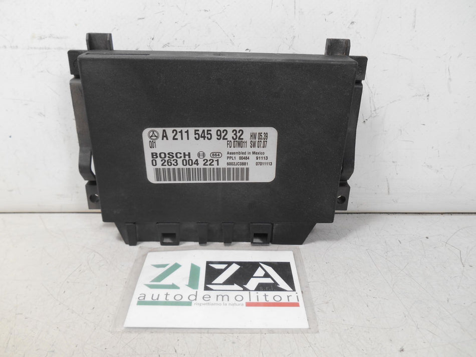 Centralina Sensori di Parcheggio Mercedes W211 E220 2008 A2115459232