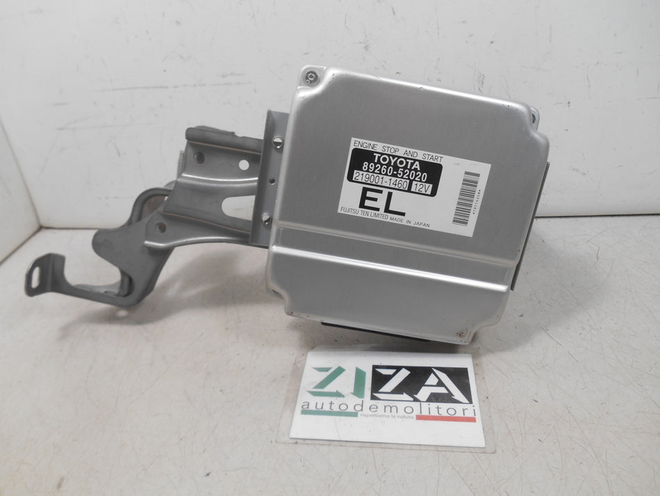 Centralina Start & Stop Toyota Yaris XP9F 1.3 74kw 1NRFE 2010 89260-52020