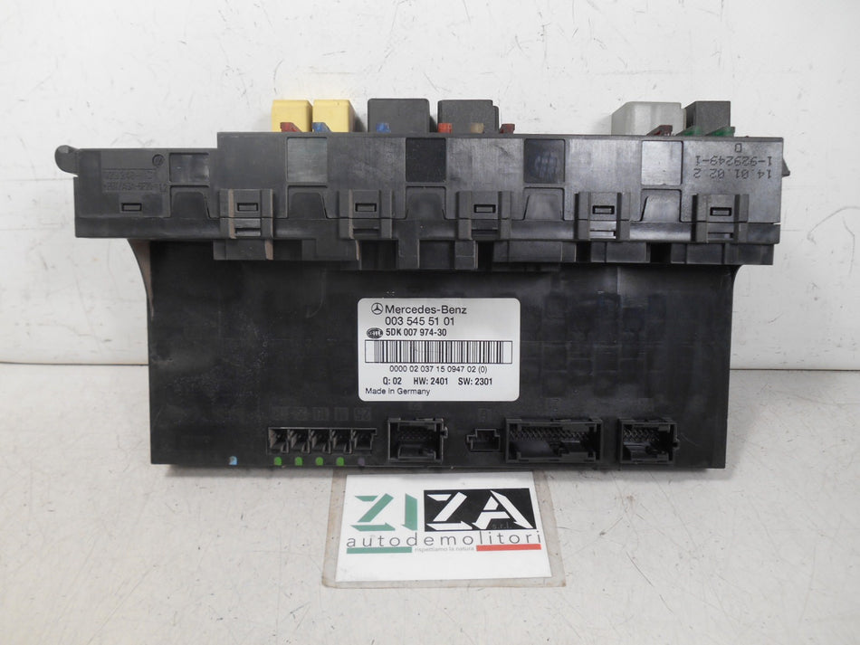 Centralina Scatola Fusibili Mercedes W203 C220 2002 0035455101 Q03 HW0102