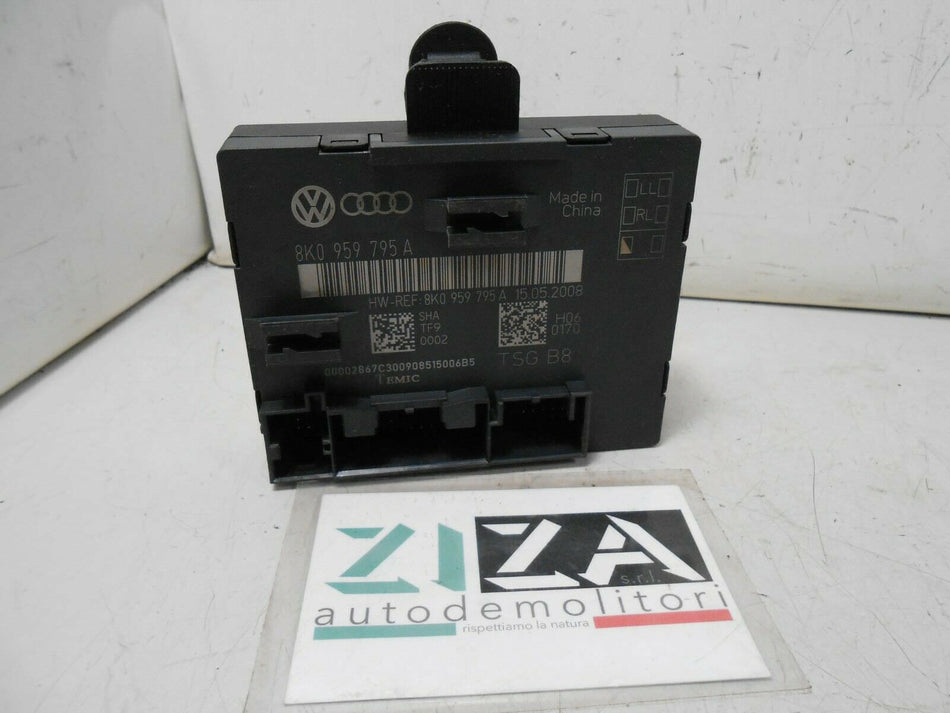 Centralina Porta Posteriore Sinistra Audi A4 2009 8K0959795A