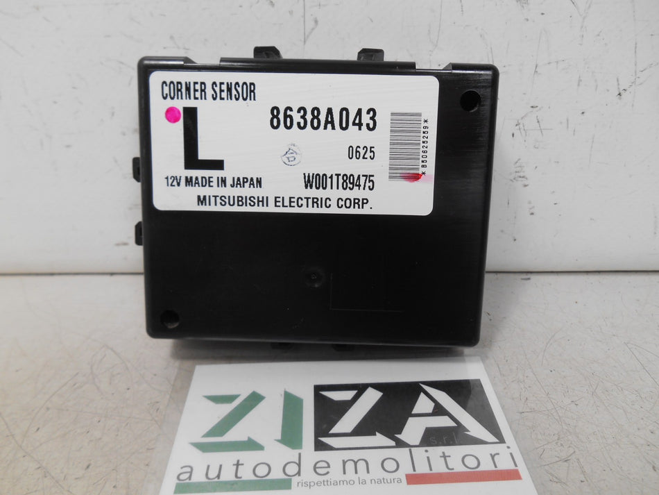 Centralina Sensori di Parcheggio Peugeot 4007 2009 8638A043 W001T89475