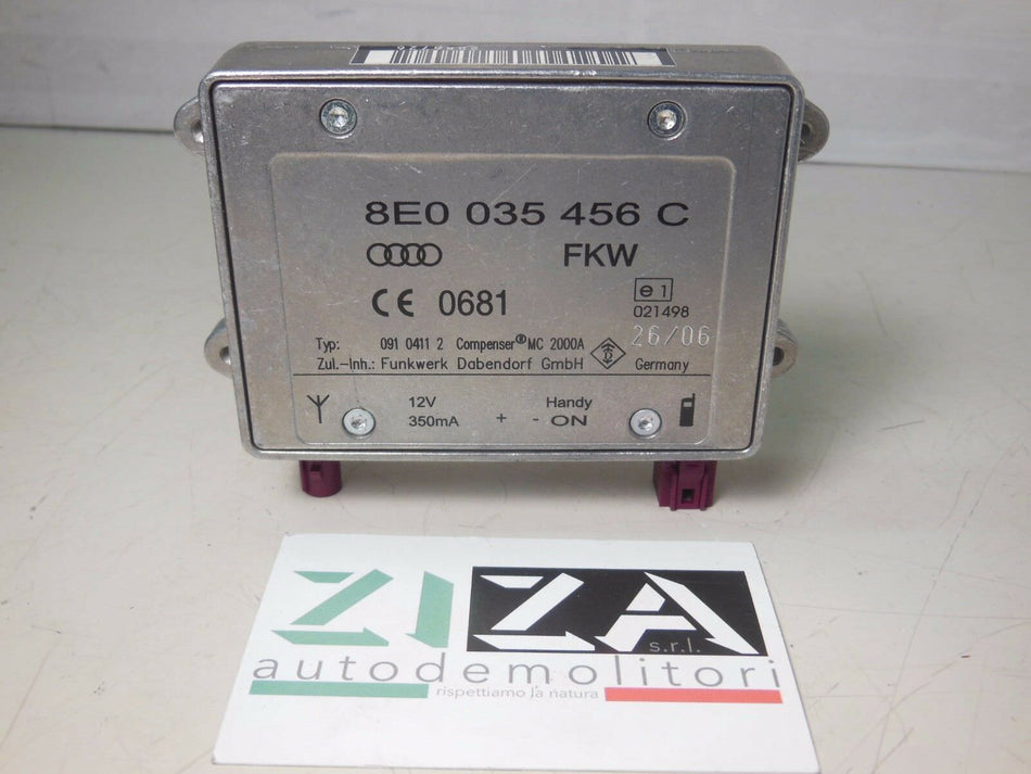 Centralina Antenna Amplificatore Audi A6 C6 2006 8E0035456C