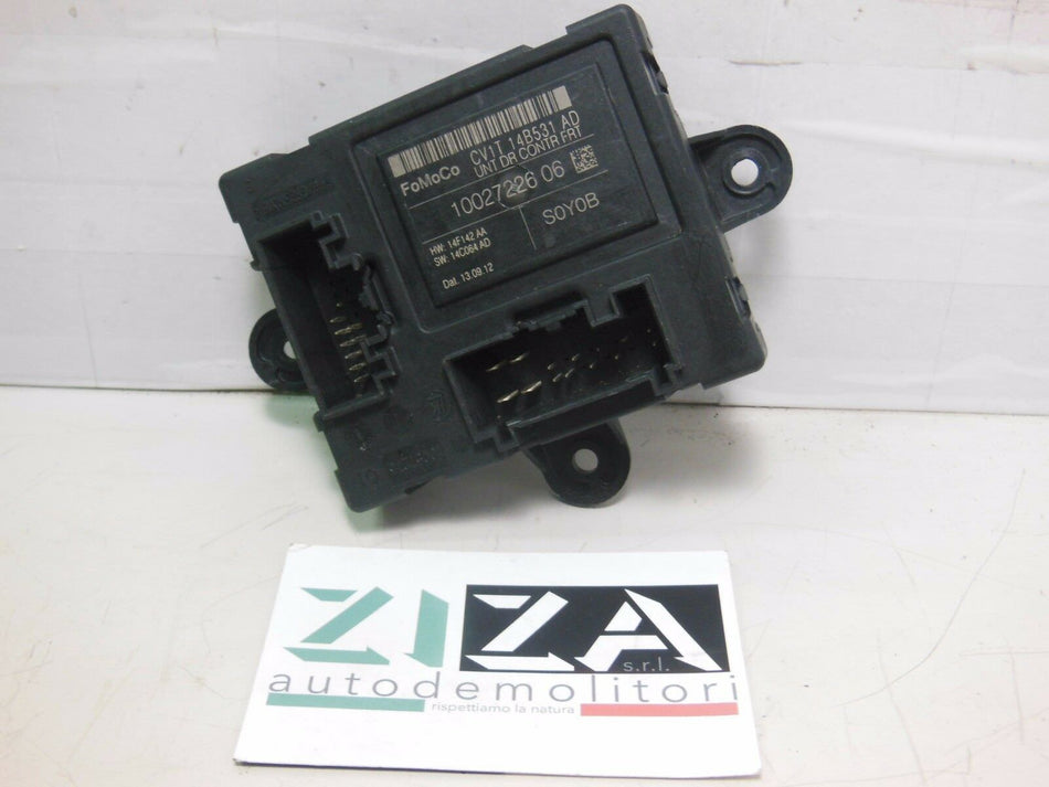 Centralina Porta Anteriore Sinistra Ford Fiesta VI 2013 CV1T14B531AD