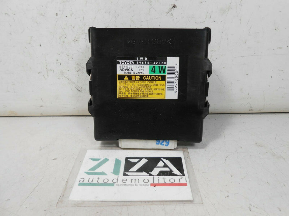 Centralina Trazione Toyota Rav4 XA30 2.2 2007 89630-42020
