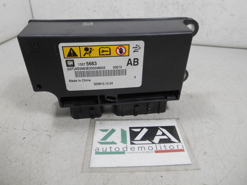 Centralina Airbag Opel Astra J 2010 13575683 NO CRASH