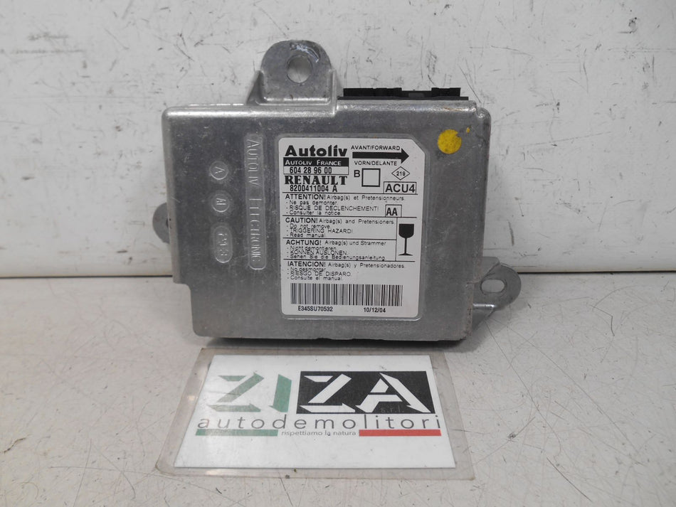 Centralina Airbag Renault Megane II SW 2005 8200411004A No Crash