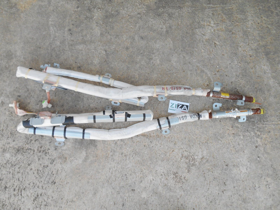 Coppia Airbag Tendina Sinistro Destro Mazda 6 II 2009 GS1D