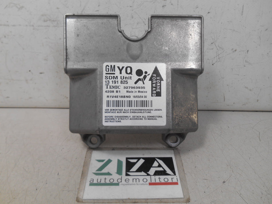Centralina Airbag Opel Astra H 2004 13191825 NO CRASH