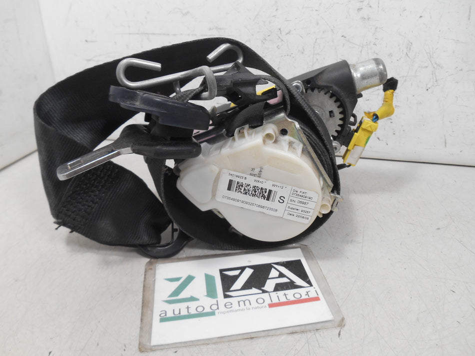 Cintura Sicurezza Anteriore Sinistra Fiat Bravo 198 2009 07354909190