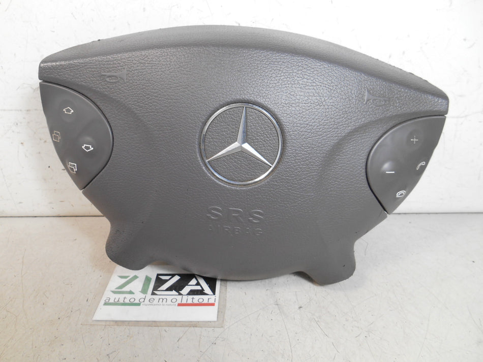 Airbag Volante Guidatore + Comandi Mercedes W211 E220 2005 61245240G A2118206110