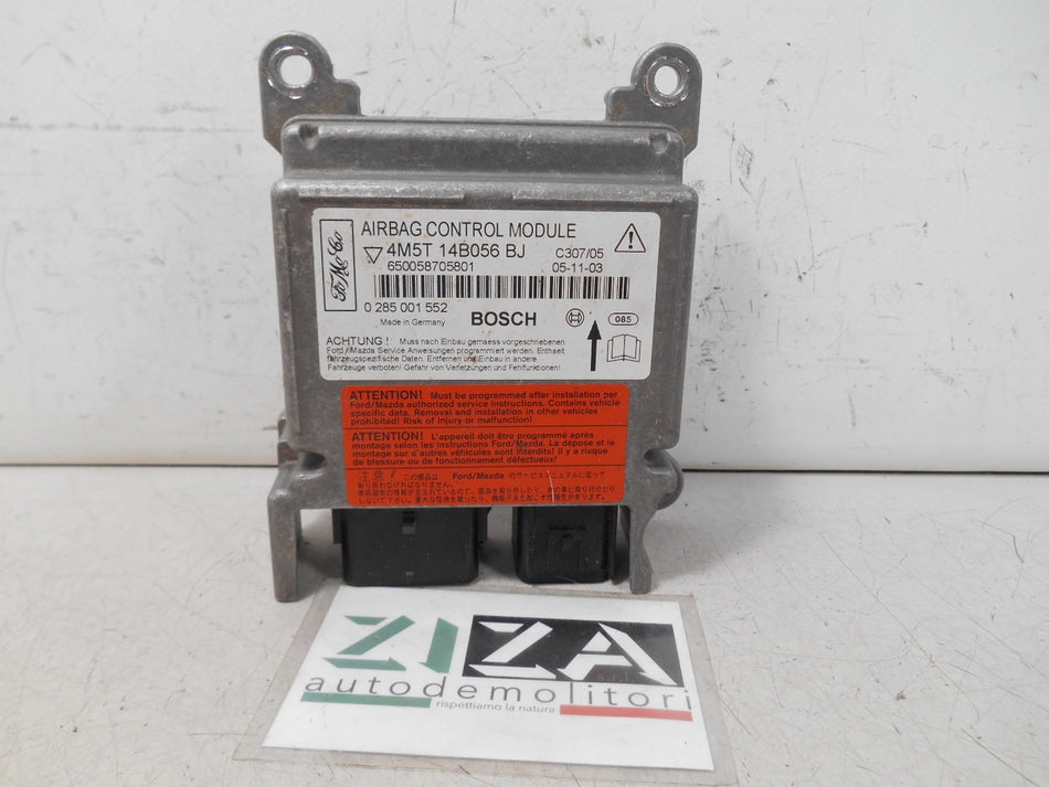 Centralina Dispositivi Ford Focus II 2007 4M5T-14B056-BJ 0285001552 NO CRASH
