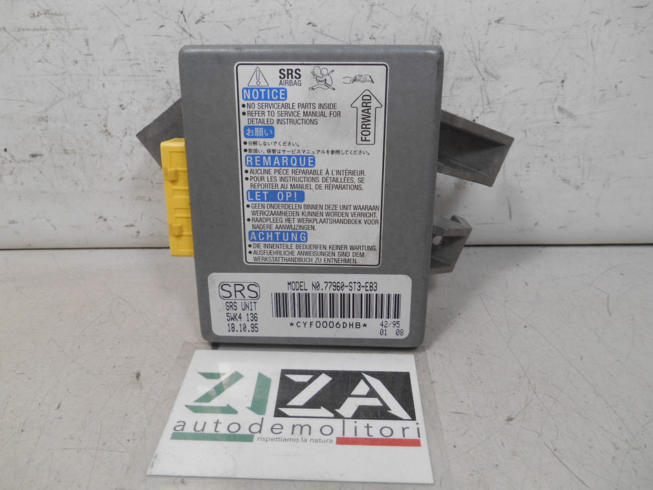 Centralina Airbag Honda Civic VI 1996 77960-ST3-E83 No Crash